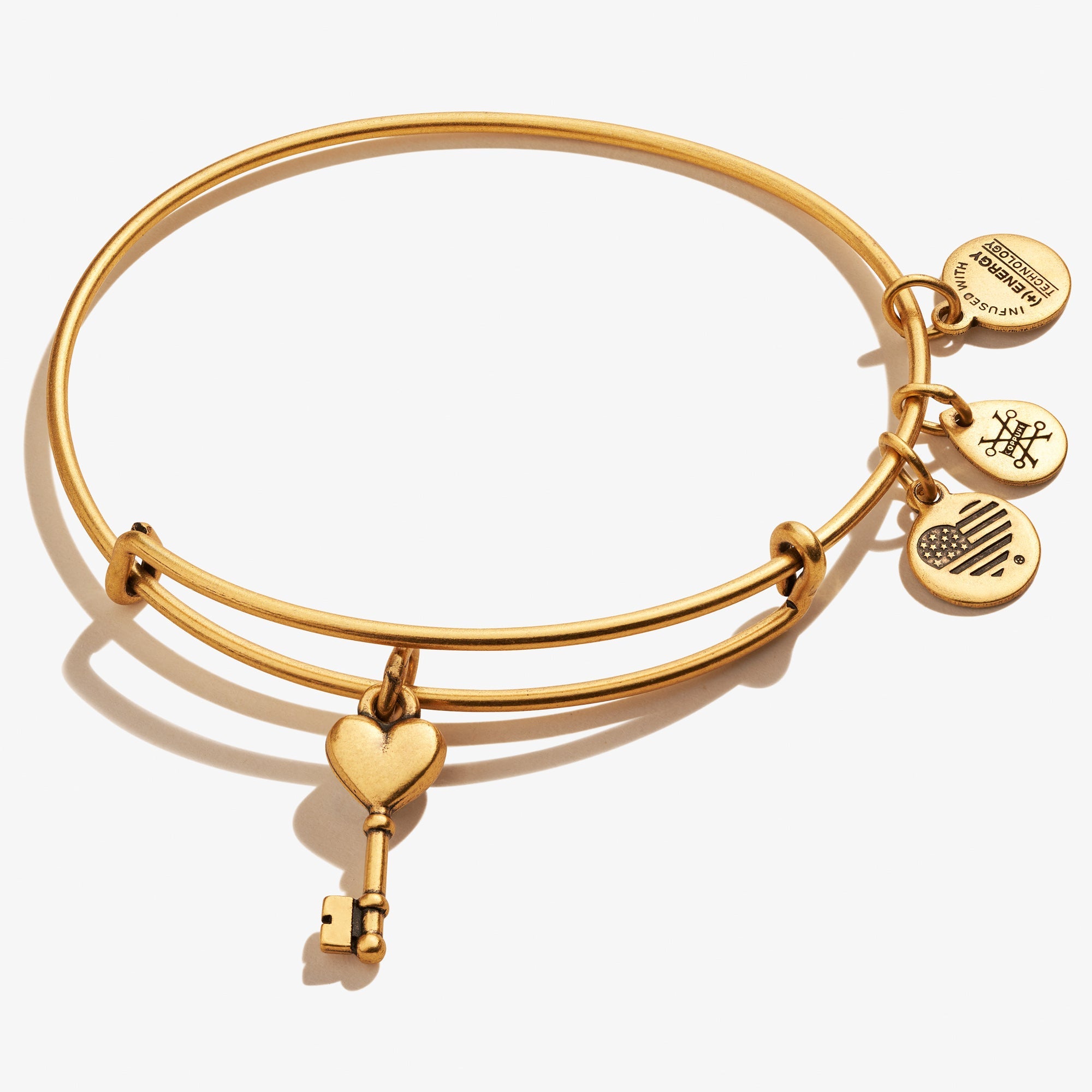 Key to Love Charm Bangle