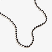 Black Ball Chain Necklace