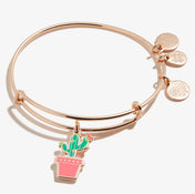 Cactus Charm Bangle