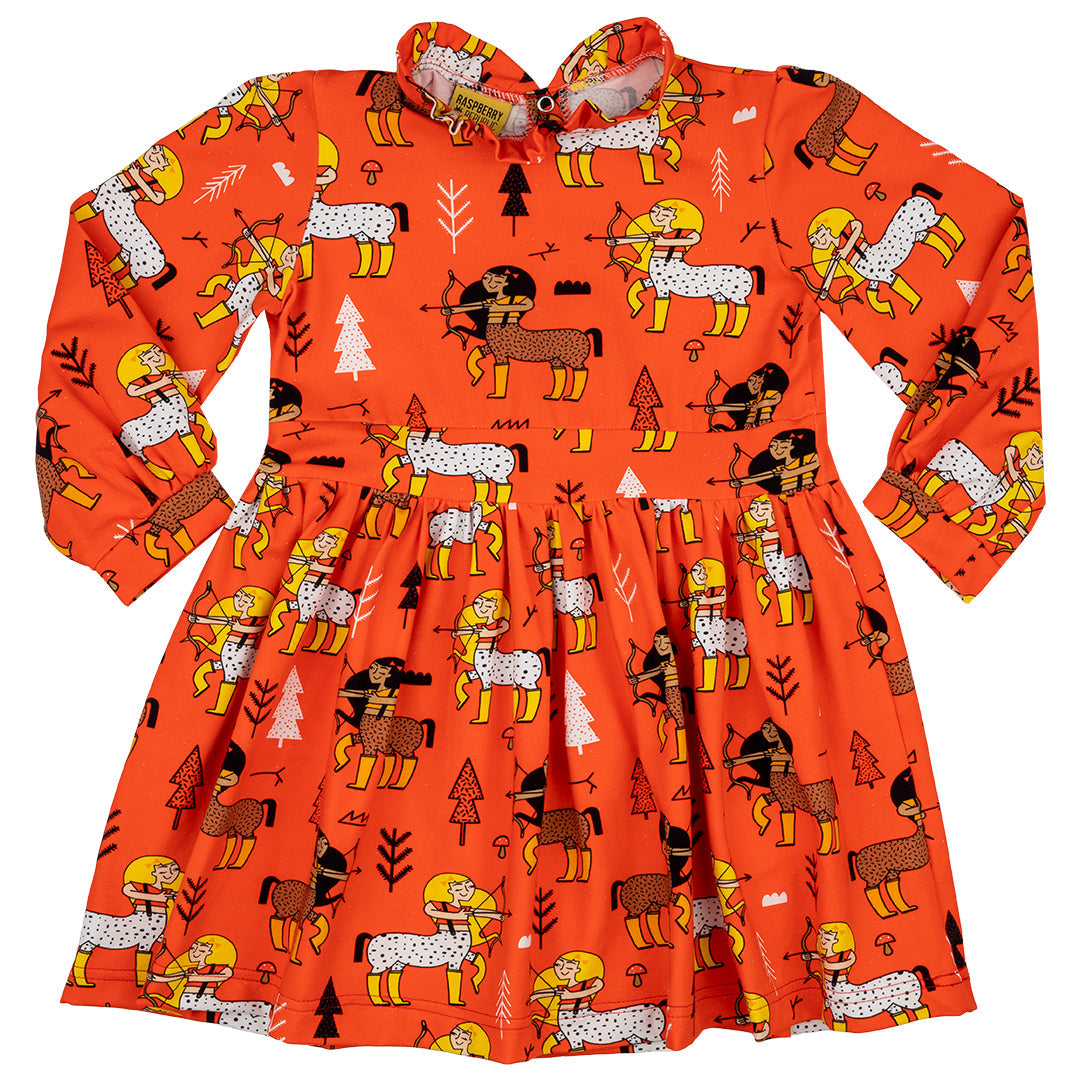 Dress- tomato enchanted forest
