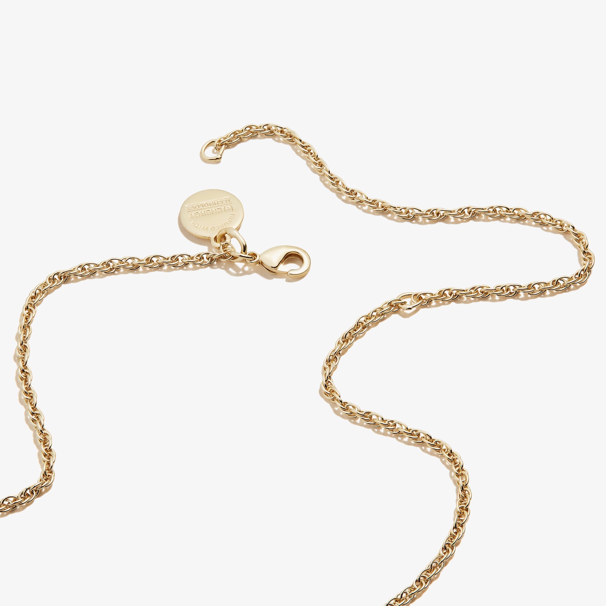 Jesus Embossed Charm Necklace