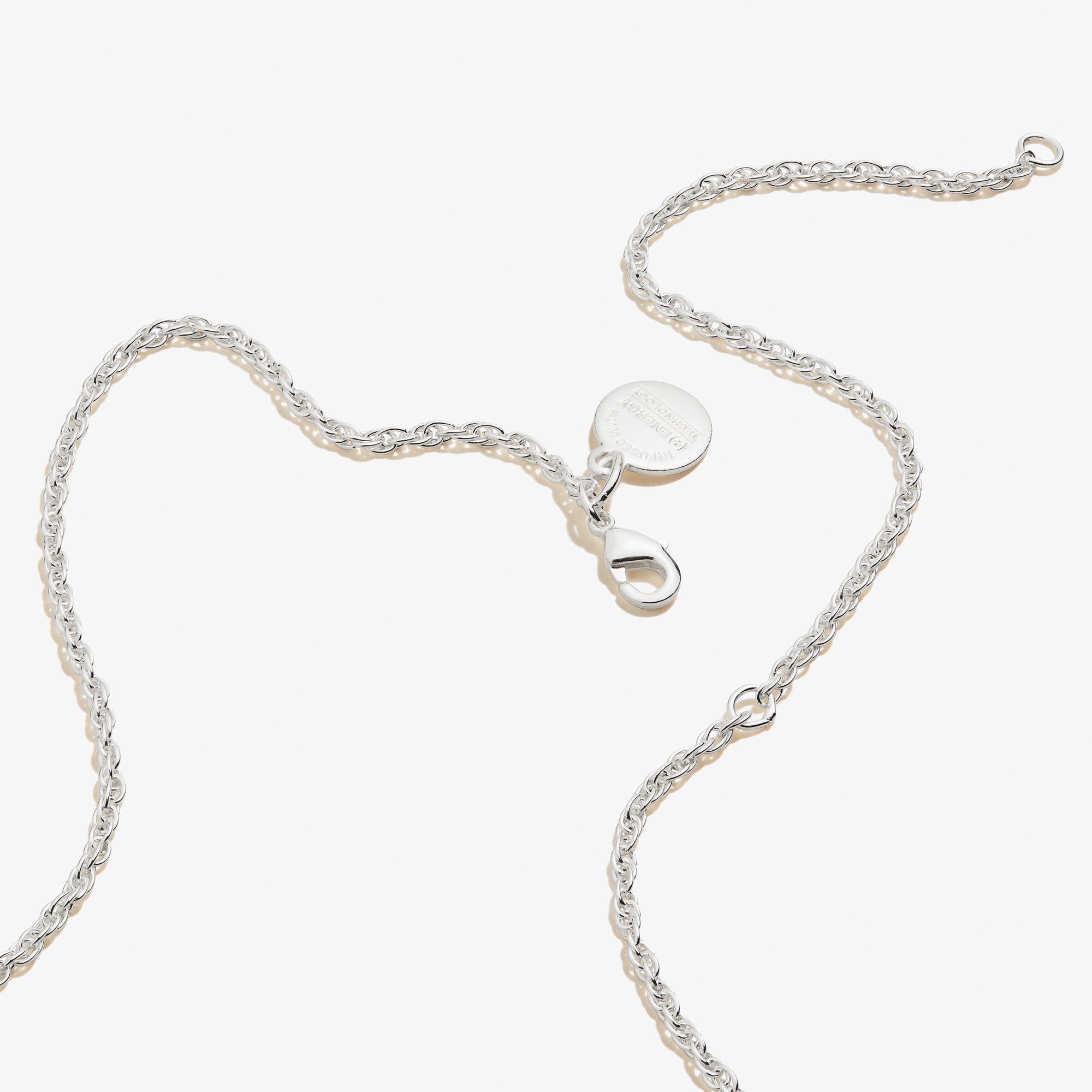 Jesus Embossed Charm Necklace