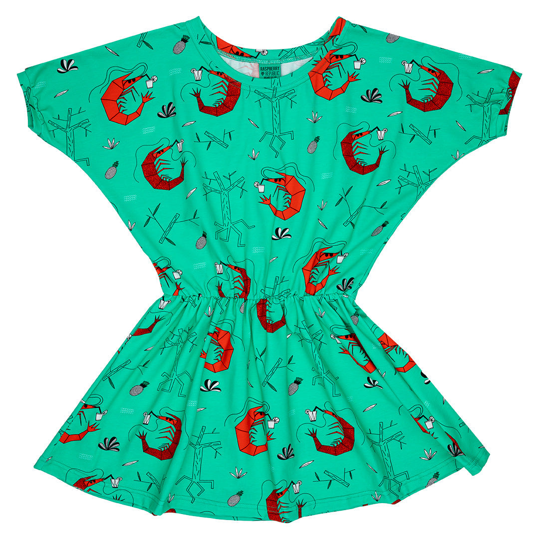 Dress- shrimp cocktail: Size 2-3Y