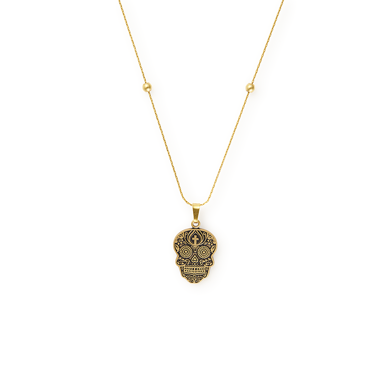 Calavera Expandable Necklace