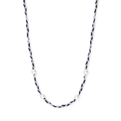 Blue Precious Threads Necklace