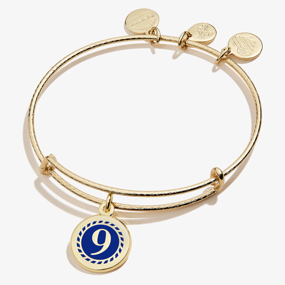 Number 9 Charm Bangle | Worldry, Kind, and Noble