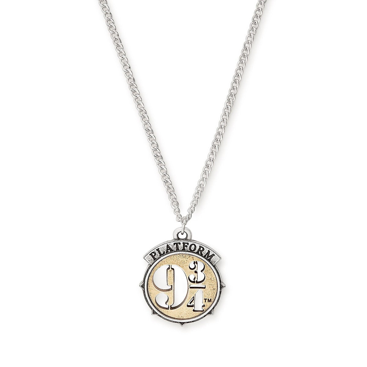 Harry Potter™ Platform 9 3/4 Charm Necklace, Two Tone