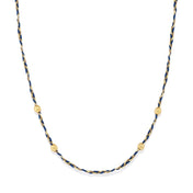 Blue Precious Threads Necklace