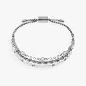 Crystal + Pearl Stranded™ Bracelet Set