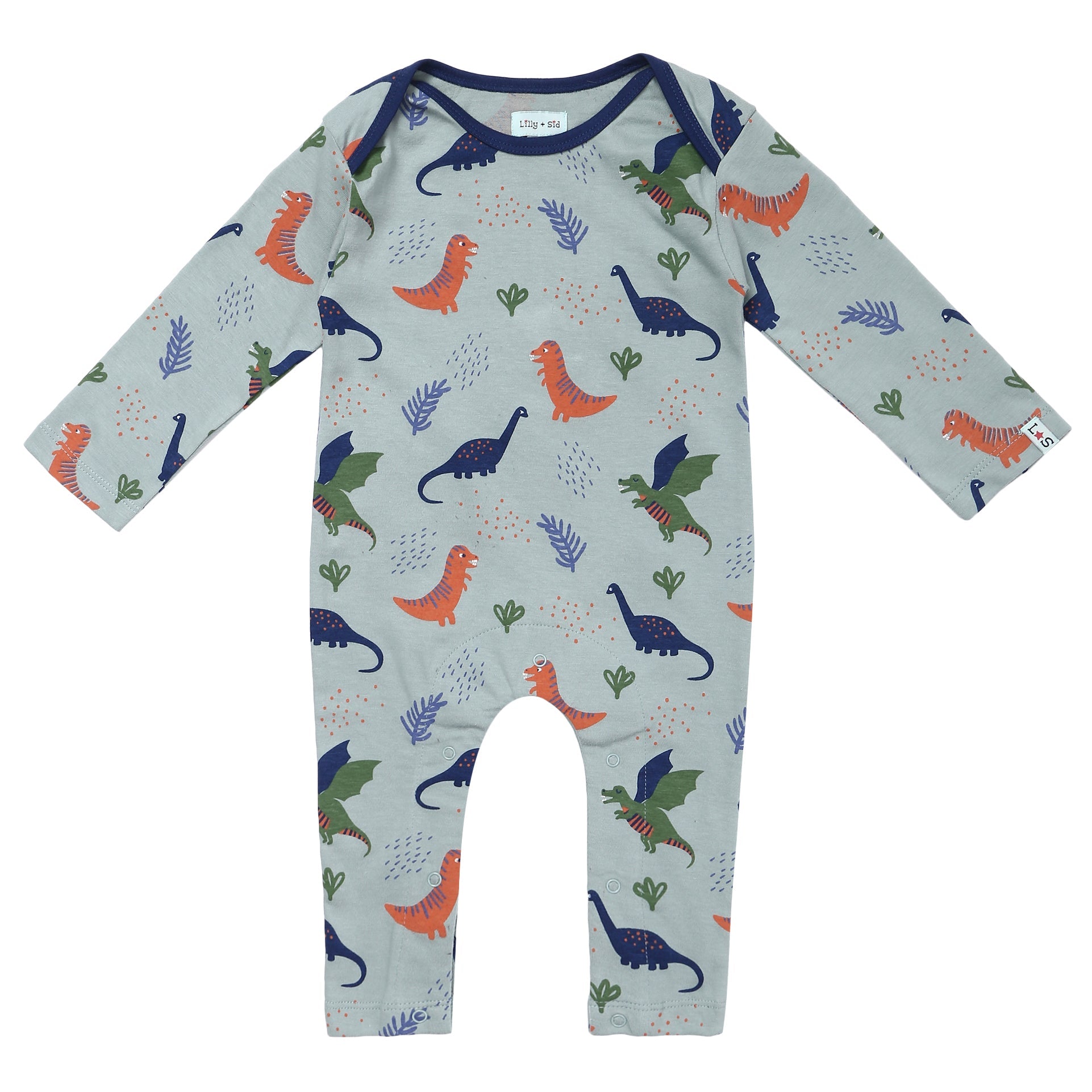 Dinosaur print playsuit: Size 3-6M