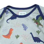Dinosaur print playsuit: Size 3-6M