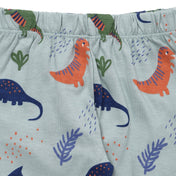 2-pack dinosaur/stripe pants: Size 3-6M