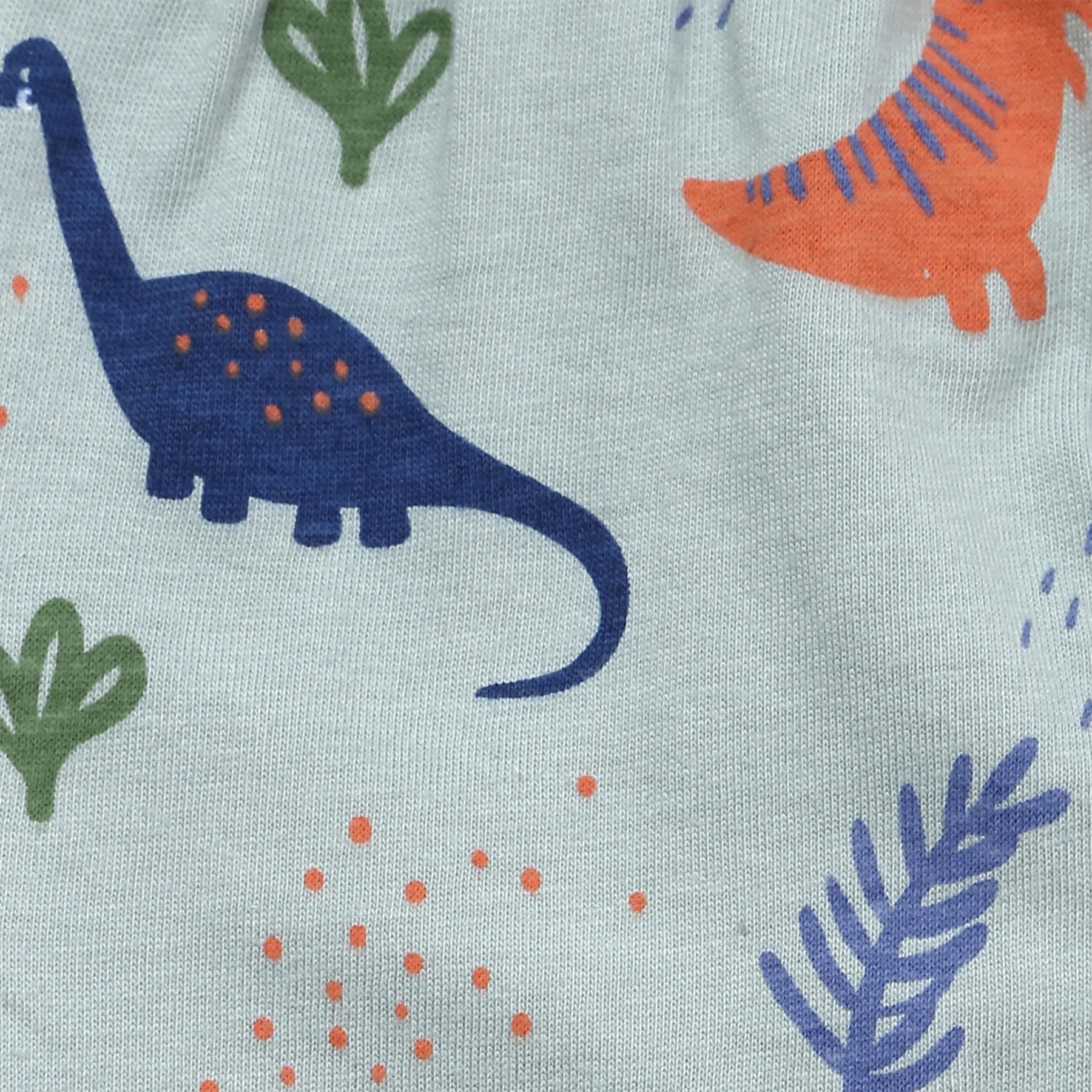2-pack dinosaur/stripe pants: Size 3-6M