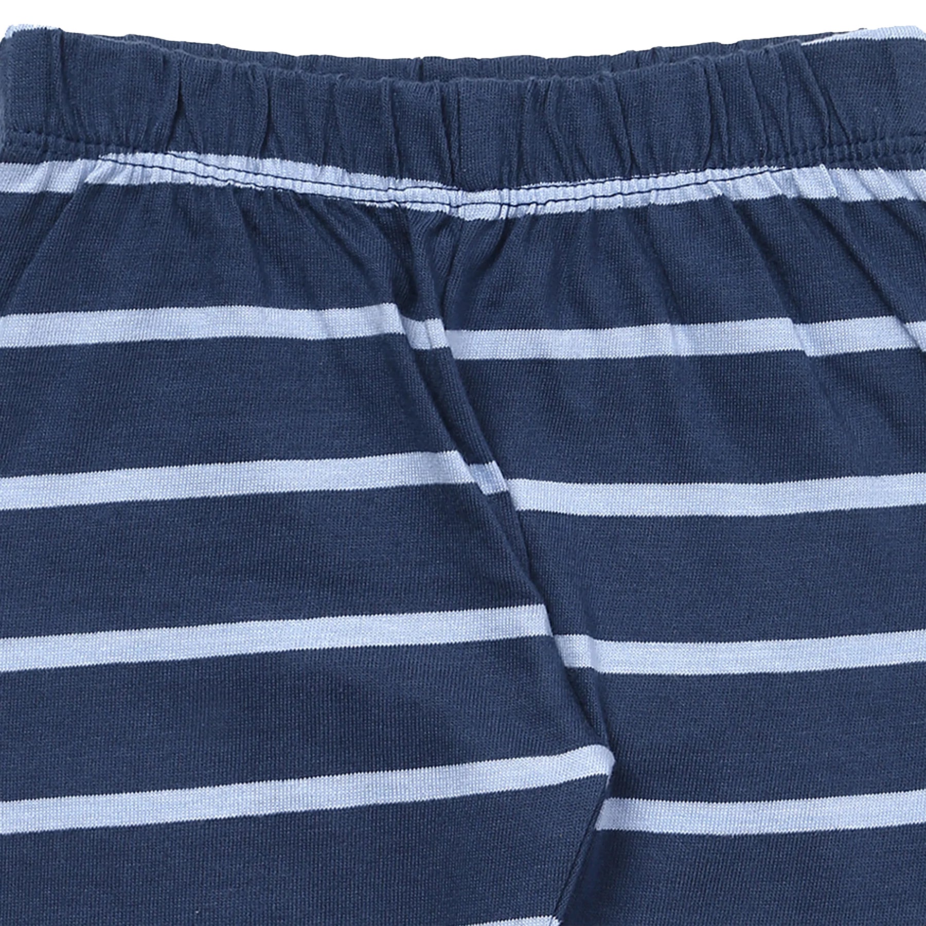 2-pack dinosaur/stripe pants: Size 3-6M
