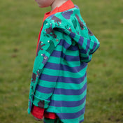 Reversible jacket- mountain bear: Size 6-12M