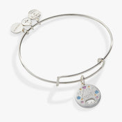 Mama Bear Charm Bangle Bracelet
