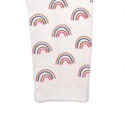Rainbow print playsuit