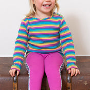 Side stripe leggings