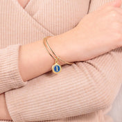 Number 33 Charm Bangle | Teacher, Generous, and Compassion